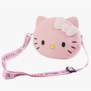 Hello Kitty Blush Pink Silicone Shoulder Bag NIB